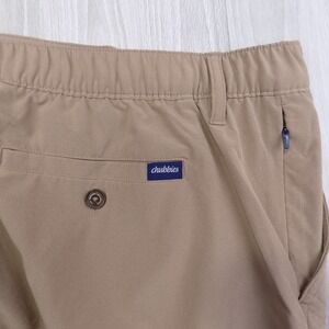 Chubbies Everywear Shorts Mens XXL Tan 8" Inseam Stretch Performance Summer EUC